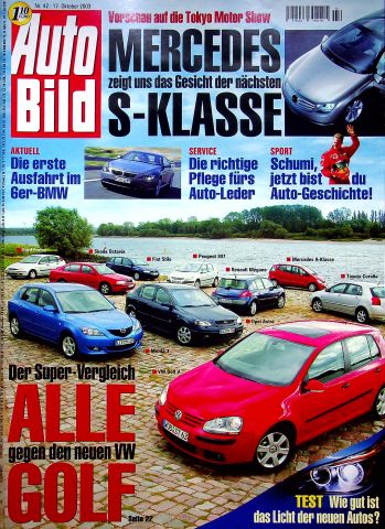Deckblatt Auto Bild (42/2003)